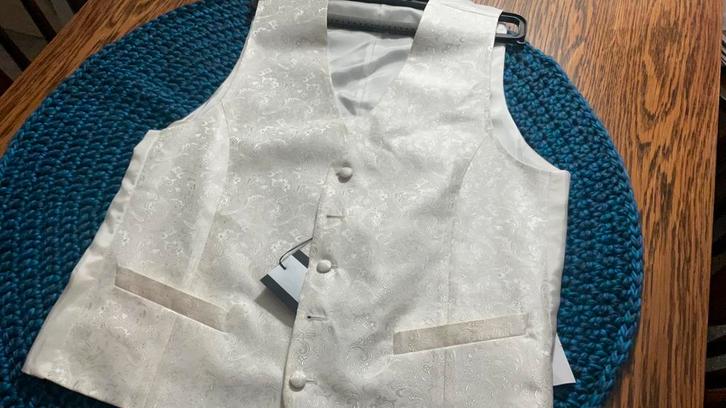 Gilet, stropdas feestelijk kleding mt 50, Kleding | Heren, Overige Herenkleding, Nieuw, Verzenden