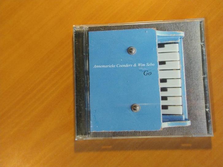 CD Annemarieke Coenders & Wim Sebo. Go, Cd's en Dvd's, Cd's | Pop, Zo goed als nieuw, 2000 tot heden, Ophalen of Verzenden