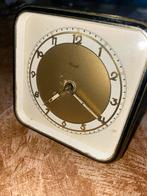 Vintage Wekker - Gouden Wijzerplaat, Ophalen of Verzenden