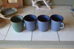 ELIN servies 5 bekers 2 groene drie blauwe bekers, Huis en Inrichting, Ophalen, Overige stijlen, Kop(pen) en/of Schotel(s)