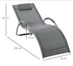 Ligstoel Draagbare Fauteuil met Kussen nieuw in doos, Tuin en Terras, Tuinmeubel-accessoires, Nieuw, Ophalen of Verzenden, A, A