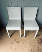 5 stapelbare Vitra 03 design stoelen van Maarten van Severen, Huis en Inrichting, Stoelen, Vijf, Zes of meer stoelen, Grijs, Metaal