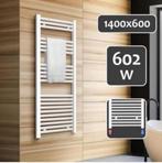 Handdoekradiator badkamerradiator 1400 x 600 GRATIS BEZORGD, Verzenden, Nieuw, Wit, Handdoekenrek