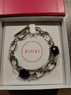 ZINZI  zware fantasie armband zilver.. NIEUW 21 cm lang, Nieuw, Met kristal, Ophalen of Verzenden, Zilver