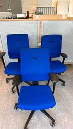 ViaSit bureaustoelen 2 stuks ergonomisch, Ophalen, Gebruikt, Blauw, Bureaustoel