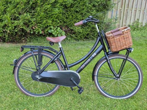 Matzwarte Cortina U4 Transport Meisjesfiets N3 24 inch, Fietsen en Brommers, Fietsen | Meisjes, Zo goed als nieuw, 24 inch, Versnellingen