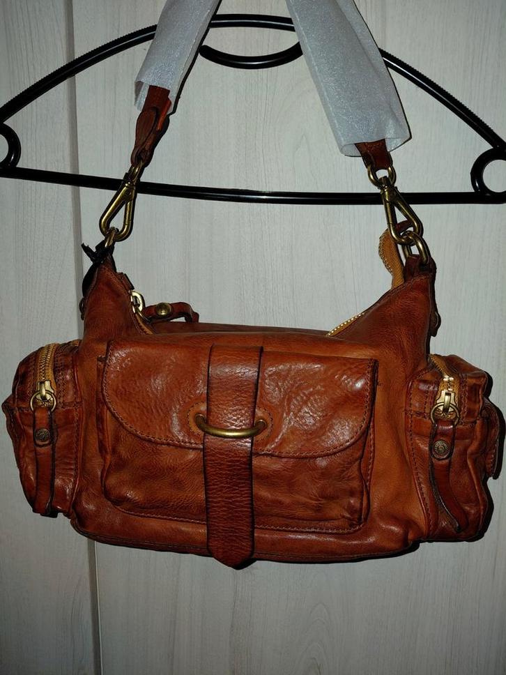 Campomaggi tassen Cognac, Donkerbruin NIEUW, Sieraden, Tassen en Uiterlijk, Tassen | Damestassen, Nieuw, Handtas, Bruin, Ophalen of Verzenden
