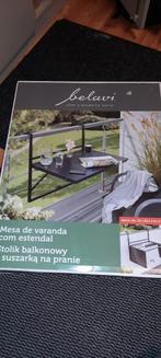 Balkon inklapbare tafeltje, Ophalen