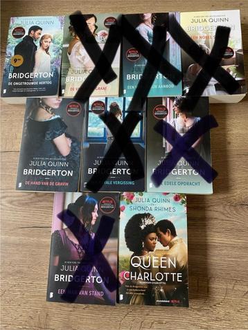 Bridgerton serie van Julia Quinn beschikbaar voor biedingen