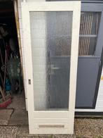 Houten tuindeur, Doe-het-zelf en Verbouw, Deuren en Horren, Ophalen, Gebruikt, Minder dan 80 cm, Buitendeur