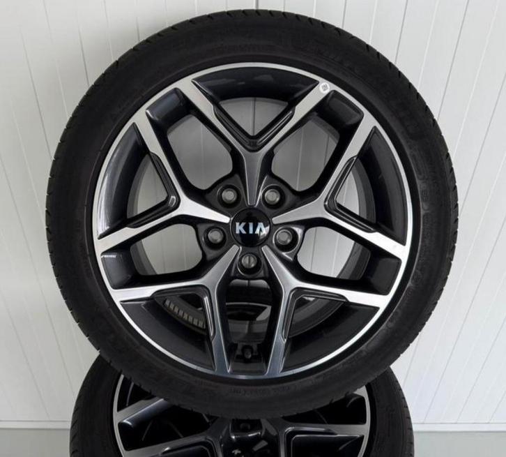 17" Kia ProCeed GT-Line velgen - TPMS - Michelin zomerbanden, Auto-onderdelen, Banden en Velgen, Band(en), Zomerbanden, 17 inch