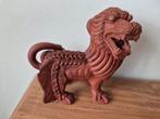 Prachtig Balinees aardewerk van een leeuw, Verzamelen, Beelden en Beeldjes, Ophalen of Verzenden, Zo goed als nieuw, Dier
