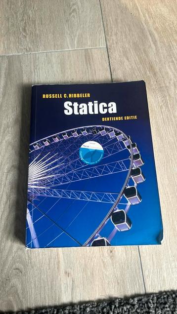 Statica Russell C. Hibbeler dertiende editie beschikbaar voor biedingen