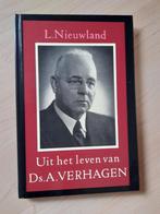 UIT HET LEVEN VAN DS A VERHAGEN door L Nieuwland, Ophalen of Verzenden, Zo goed als nieuw