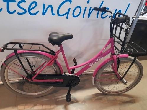 Meisjesfiets,Pelikaan Via via,26 inch,1 speed, Fietsen en Brommers, Fietsen | Meisjes, Gebruikt, 26 inch of meer, Handrem, Ophalen