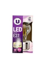 LED lamp E27 60Watt nieuw in verpakking!, Led-lamp, Minder dan 30 watt, Nieuw, E27 (groot)