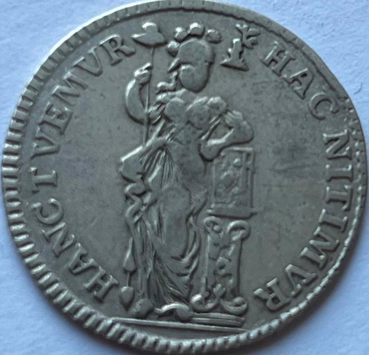 Gelderland 1/4e gulden 1759, Postzegels en Munten, Munten | Nederland, Losse munt, Overige waardes, Vóór koninkrijk, Zilver, Ophalen of Verzenden