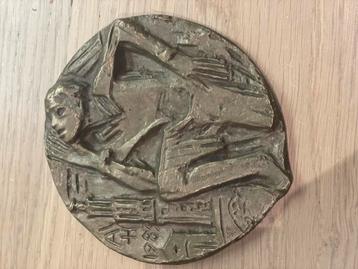 Bronzen Kunstguss Bild 1985 - Rariteit! beschikbaar voor biedingen