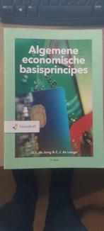 Algemene economische basisprincipes, Boeken, Studieboeken en Cursussen, Noordhoff, Zo goed als nieuw, Beta, HBO