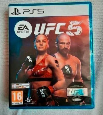 Ufc 5 ps5 ufc5 nieuw geseald playstation 5 beschikbaar voor biedingen