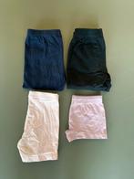 Kledingpakket 4-delig leggings en fietsbroek maat 134/140, Ophalen of Verzenden, Gebruikt, Maat 134