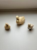 Elli Malevolti eenden, hars en koper, ca 1980, Tuin en Terras, Tuinbeelden, Ophalen of Verzenden, Gebruikt, Kunststof, Dierenbeeld