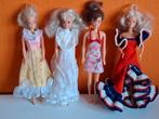 4 vintage Barbies van Lucky uit 1987, Verzamelen, Poppen, Ophalen of Verzenden, Gebruikt, Pop