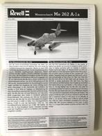 ROWASP OUTLET | Revell 1/72 04119 Me-262 | GEEN DOOS, Hobby en Vrije tijd, Modelbouw | Vliegtuigen en Helikopters, 1:72 tot 1:144