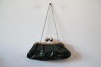 Green clutch purse (Emilio Faraoni), Sieraden, Tassen en Uiterlijk, Tassen | Damestassen, Ophalen of Verzenden, Gebruikt, Groen