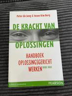 Peter de Jong - De kracht van oplossingen, Ophalen of Verzenden, Zo goed als nieuw, Peter de Jong; Insoo Kim Berg