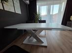 Eettafel 180/140 x 80, Huis en Inrichting, Tafels | Eettafels, Ophalen, 50 tot 100 cm, Zo goed als nieuw, 150 tot 200 cm