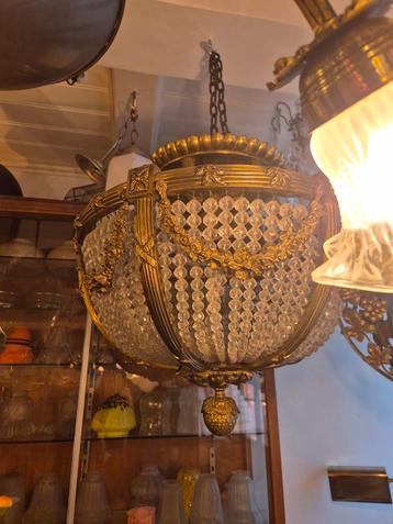Groot aanbod Antieke kroonluchters hanglampen Utrecht  beschikbaar voor biedingen