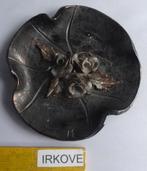 KERAMIEK BLAD MET BLOEMEN * Unica *, Antiek en Kunst, Antiek | Keramiek en Aardewerk, Verzenden