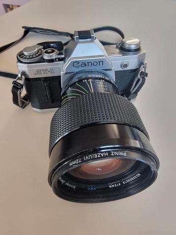 Canon AT1 analoge camera met Vivitar Series 1 35-85mm lens beschikbaar voor biedingen