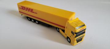 N-spoor DHL truck met oplegger 1:160 Herpa beschikbaar voor biedingen