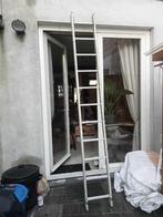 Aluminium  ladder 11 treden, Doe-het-zelf en Verbouw, Ladders en Trappen, 2 tot 4 meter, Ladder, Gebruikt, Ophalen