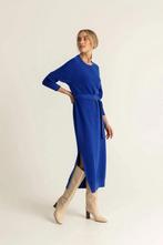 Expresso cobalt blauwe winter jurk maxi dress met split XL, Maat 46/48 (XL) of groter, Ophalen of Verzenden, Zo goed als nieuw