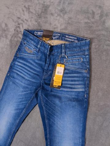 Pme Legend Curtis Spijker broek W28 L32 Nieuw Jeans Blauw beschikbaar voor biedingen