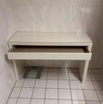 HEMNES Sidetable / Haltafel - Wit, Klassiek, Ophalen, 100 tot 150 cm, Overige typen, Zo goed als nieuw