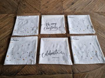 riviera maison kerst christmas damast servet beschikbaar voor biedingen