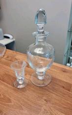 Mini Karafje + Glas, Huis en Inrichting, Ophalen of Verzenden, Gebruikt