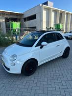 Fiat 500 1.4 16V C 2008 Wit, Auto's, Fiat, Voorwielaandrijving, 4 cilinders, 4 stoelen, 100 pk