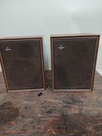 Vintage Speakers Philips - 28x21,5x38,5 cm, Audio, Tv en Foto, Luidsprekers, Overige merken, Gebruikt, Onbekend, Ophalen of Verzenden