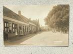 Koudekerke fotokaart Dorpsplein, Verzamelen, Ansichtkaarten | Nederland, Ophalen of Verzenden, 1920 tot 1940, Gelopen, Zeeland