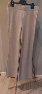 Beige broek flairpijp Cotton Club, maat L, Kleding | Dames, Broeken en Pantalons, Ophalen of Verzenden, Zo goed als nieuw, Beige