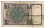 10 gulden 4 januari 1929 Zeeuws Meisje, Ophalen of Verzenden, 10 gulden, Los biljet