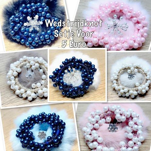 Wedstrijdknot paardrijden nu 5 euro setje, Dieren en Toebehoren, Paarden en Pony's | Overige Paardenspullen, Nieuw, Ophalen of Verzenden