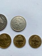 Munten Libanon  zes stuks, Ophalen of Verzenden, 2 euro