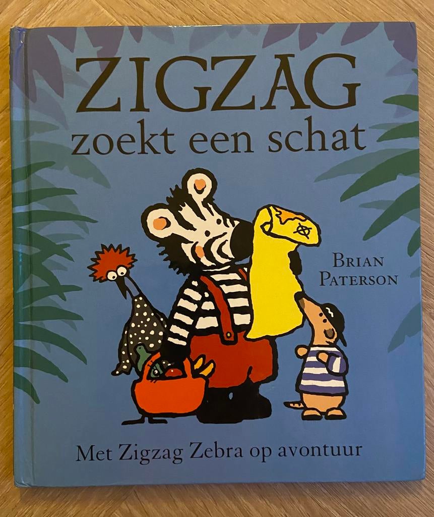 Prentenboek Zigzag zoekt een schat, Ophalen of Verzenden, Gelezen, Prentenboek