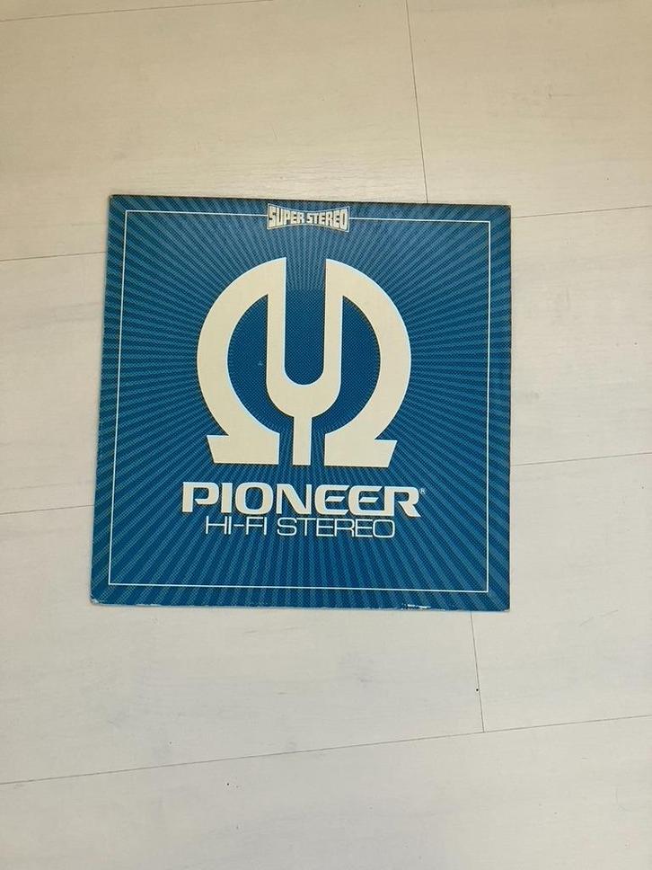 Pioneer HiFi stereo demonstratieplaat, Audio, Tv en Foto, Platenspelers, Zo goed als nieuw, Platenspeler-onderdeel, Pioneer, Pitch-regelaar